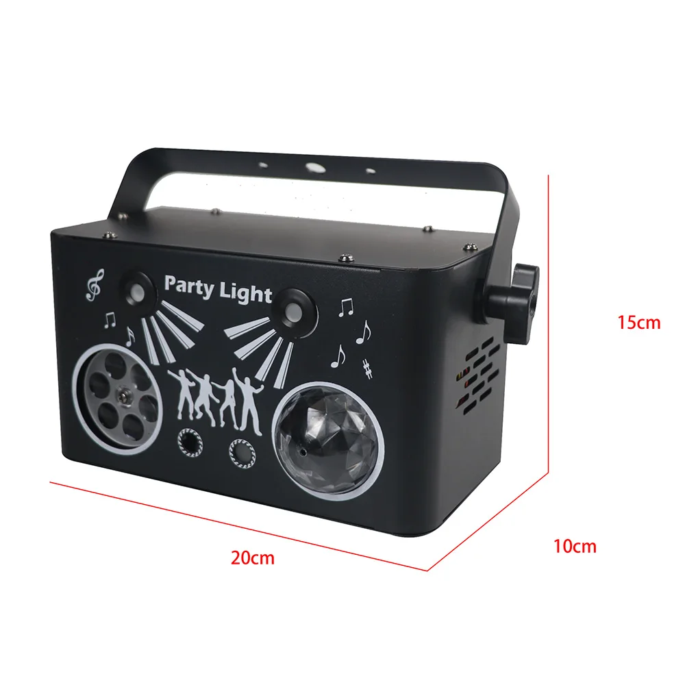 Laser lamp DMX Pattern Projector Party Beam Lights Voice control Lazer Light For Night Club Dance
