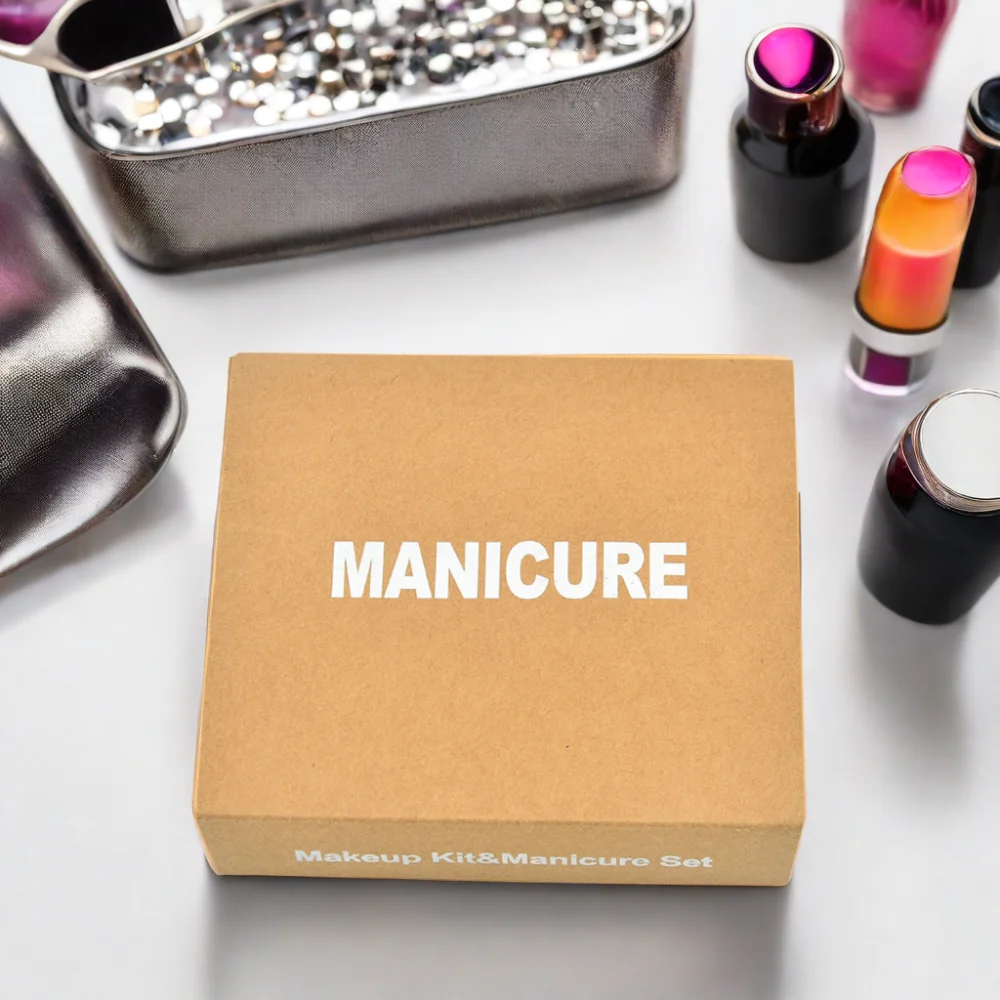 Professional Multi-Purpose Stainless Steel Nail Care Tool Kit Manicure Pedicure Nail Clipper PU Leather Foot Care Manicure Set