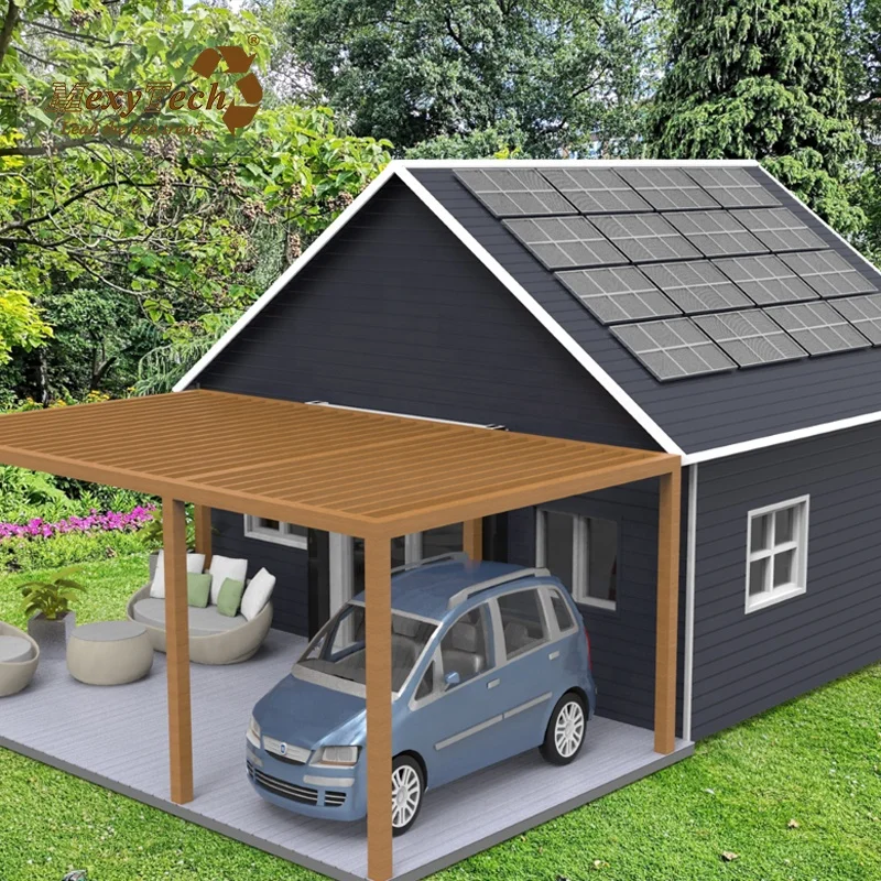Wpc Garden Sheds Building Storage Outdoor House Customized Modern