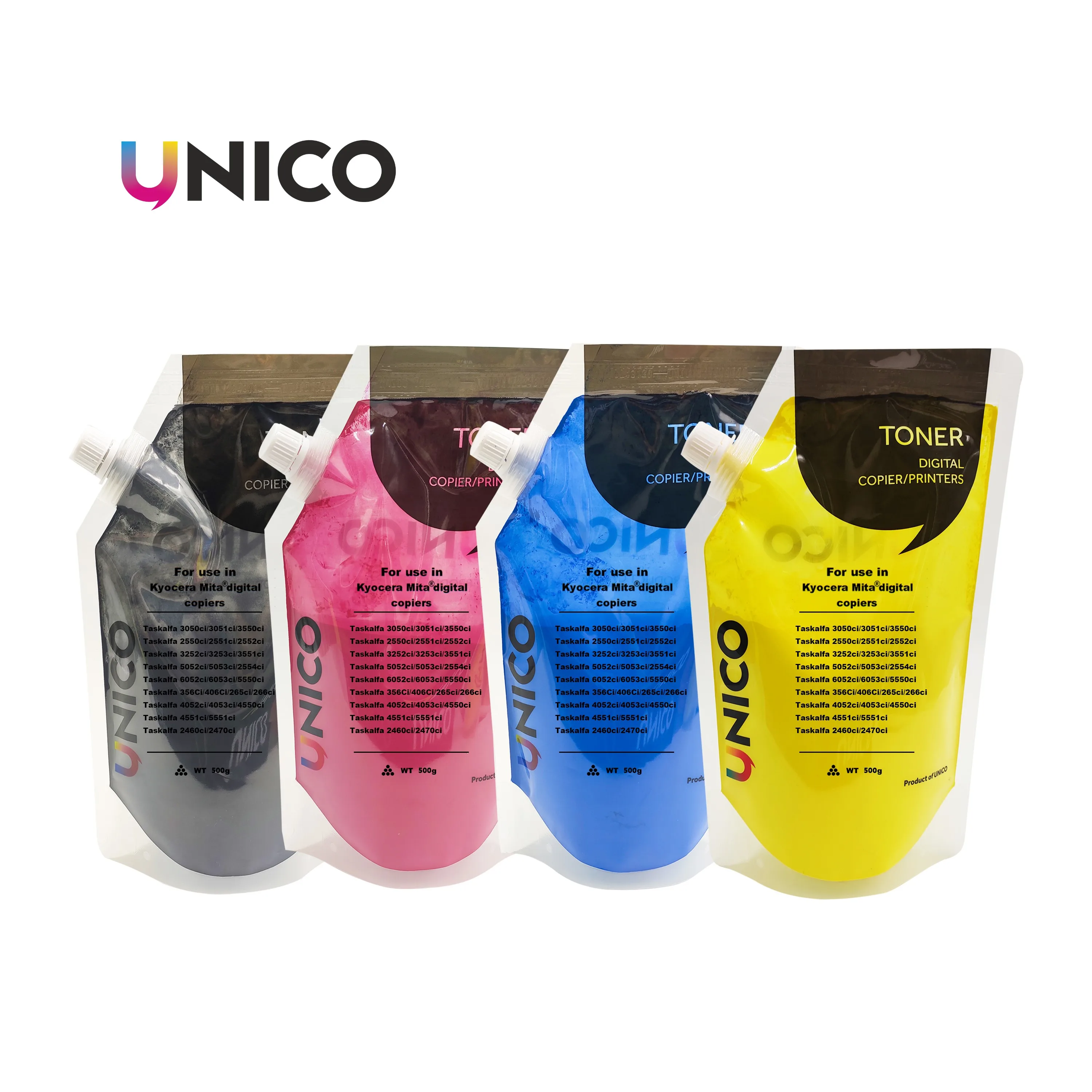 Совместимый с UNICO высокоглянцевый тонер TK8338/8337/8336/8335/8339 для Kyocera TASKAalfa 3252CI 3253CI