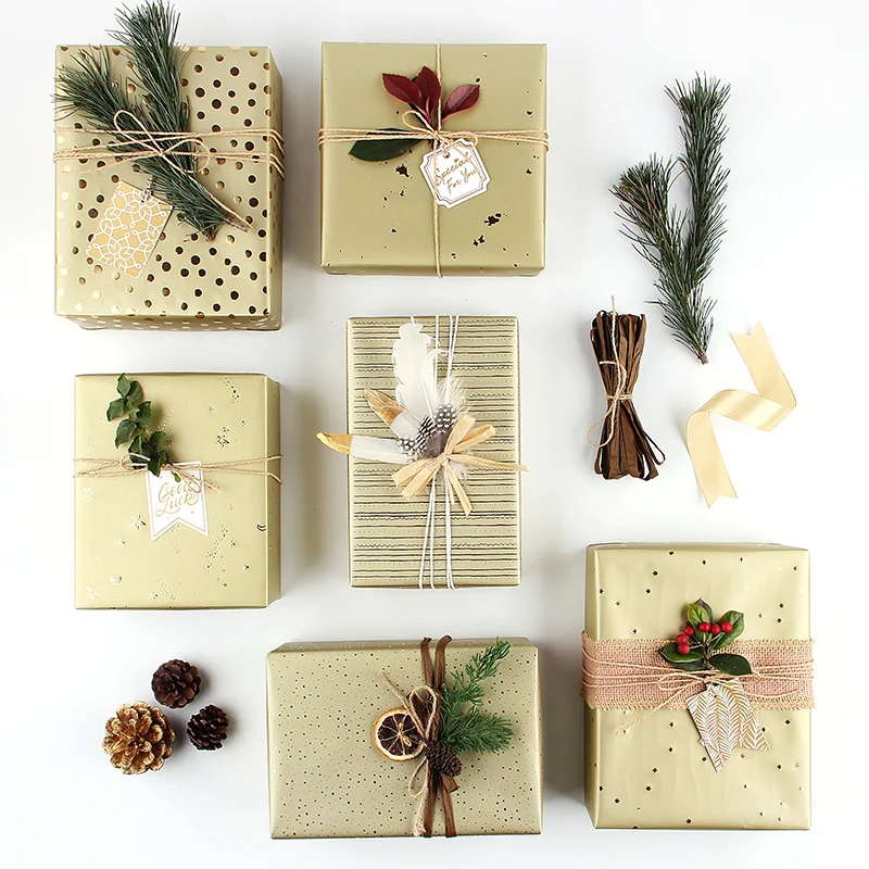 Explosion of promotio flower a4 80gsm  roll  gift custom stamping stone wrapper paper printed packing bouquet wrapping paper set