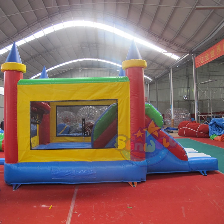 Hot Sale Small Inflatable Bouncer Castle Game For Kids Inflatable House Party Jump Bouncing And Slide Combo Outdoor