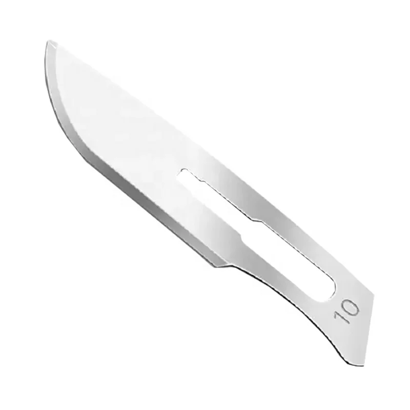 LK-1075B Размер 10 11 12 15 20 21 22 23 24 CE ISO одноразовые медицинские стерильные хирургические лезвия из углеродистой стали