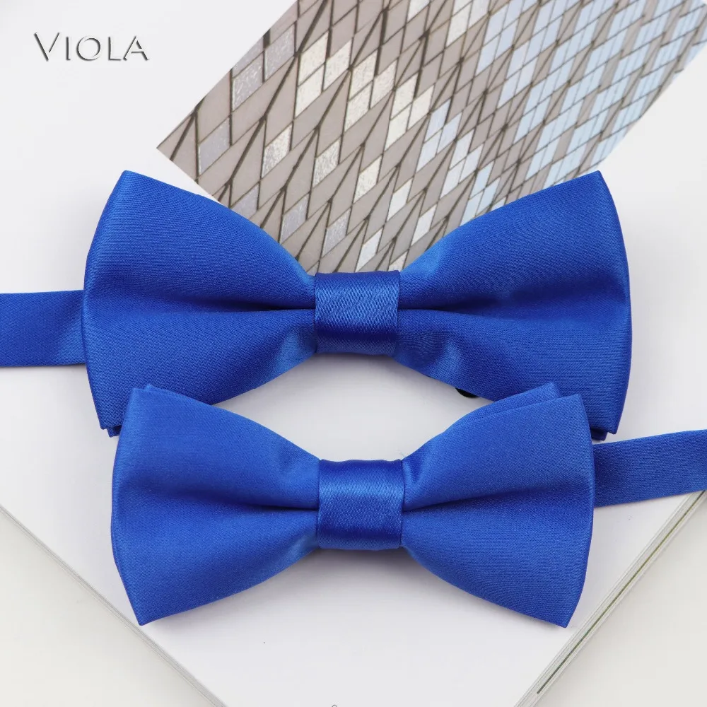 Matte Solid Men Children Bowtie Set Lovely Women Kid Pet Butterfly Party Dinner Wedding Red Blue Pink Colorful Bow Tie Accessory