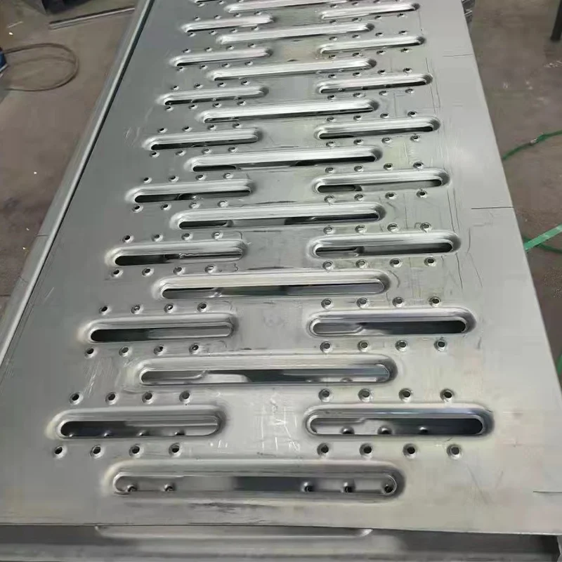 Times Power 500*2400mm Galvanized Steel Plank Metal Deck Scaffolding Walkway Platform Board for Sale