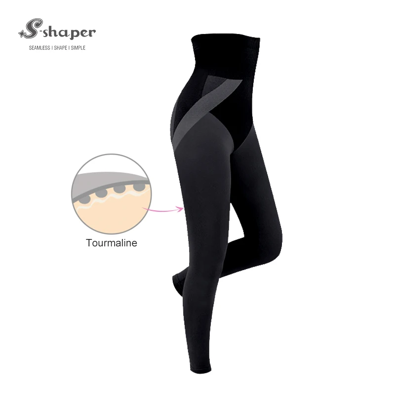 S-SHAPER бесшовные Турмалин бамбуковые леггинсы брюки для девочек