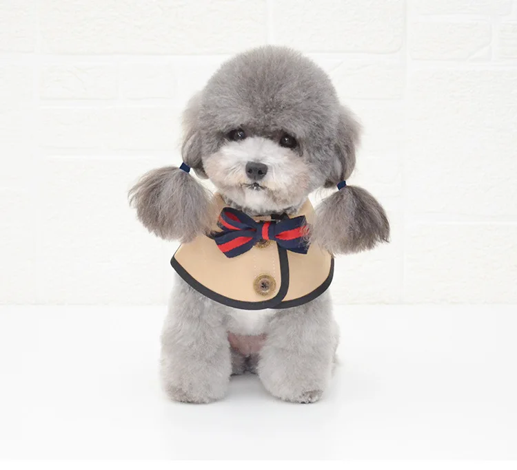 Wholesale Custom Pet Collar Cape Saliva Towel Cute Cloak Costume Pet Cloak