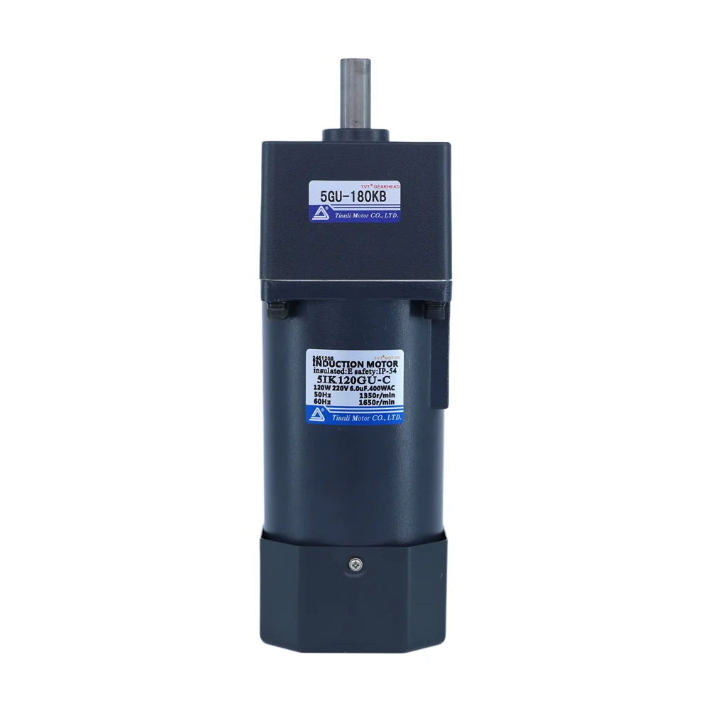 50hz induction ac reduction motor low speed induction motor for mixer motor 120W