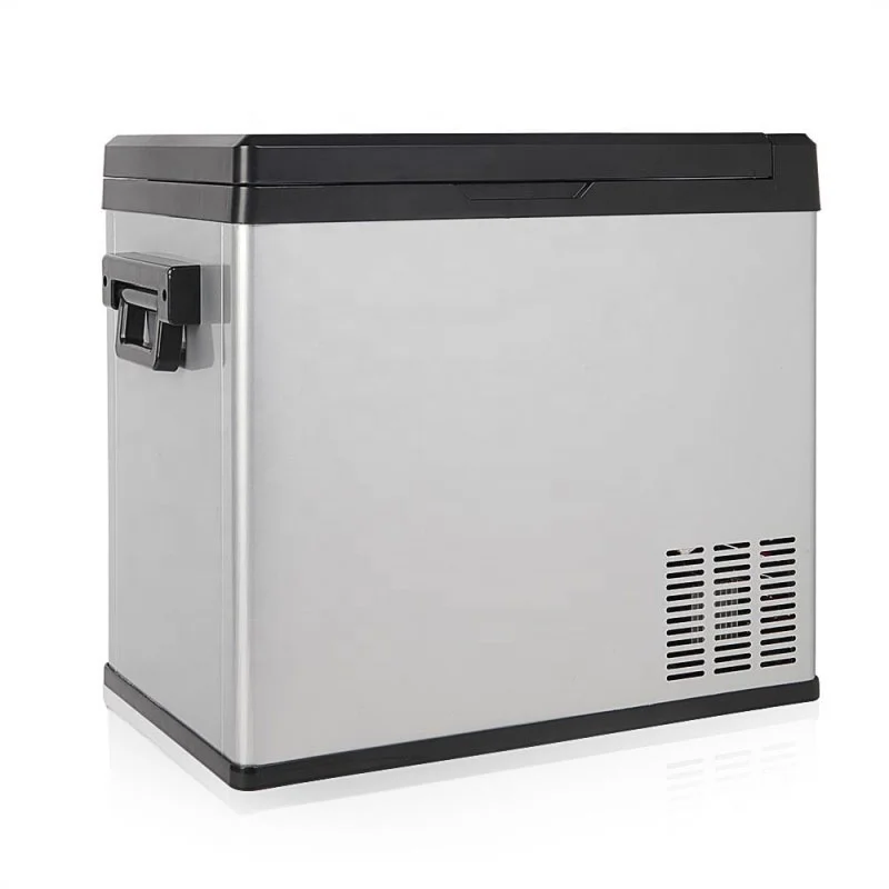 DC 12V/24V 50L Mini Refrigerator Solar Portable Car Fridge