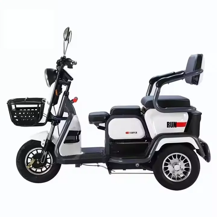 electric tricycle bike factory supply directly 500W 60V20Ah used adult 3 wheel tricycle electric scooter