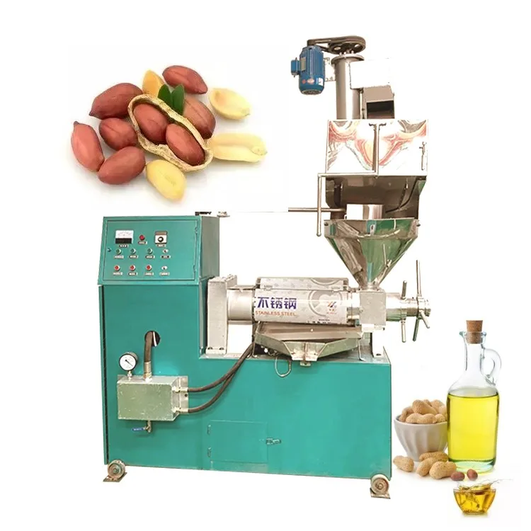 High Output Olive Extraction Avocado Oil Processing Machine Hemp Seed Commercial Machine Oil Press