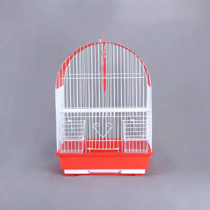 Wholesale Stainless Steel Iron Metal Parakeet Parrot Bird Cage and Bird Breeding Cages with Handle