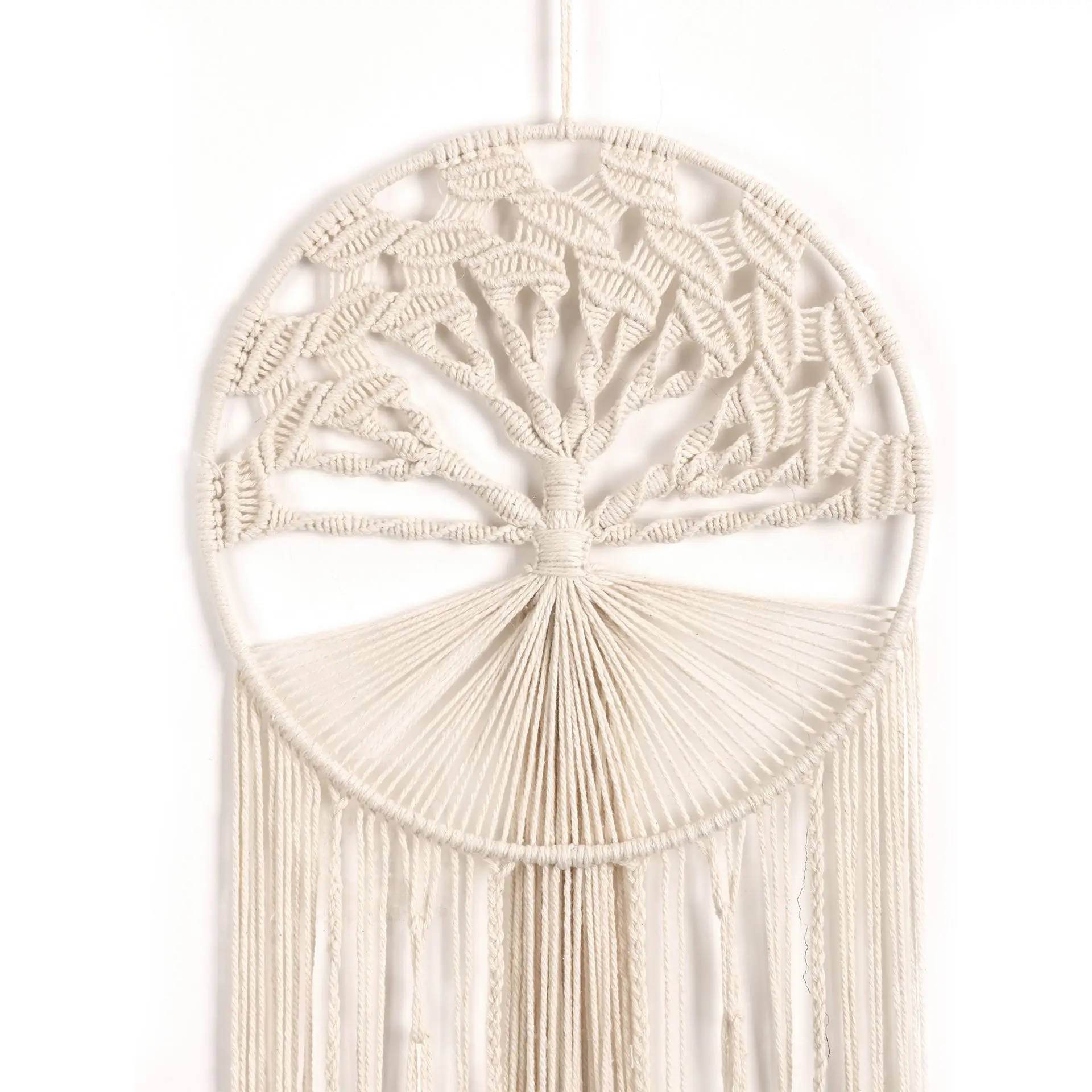 DAQIDO Ins Style Creative Hand Woven Home Decoration Tapestry Curtain Wedding Decoration Macrame Tapestry For Kids