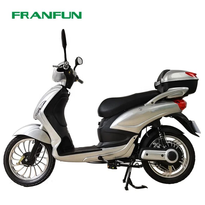 Bici elettrica MP3 Bluetooth Fashion 18 inch adult commuting electric scooter moped with pedal