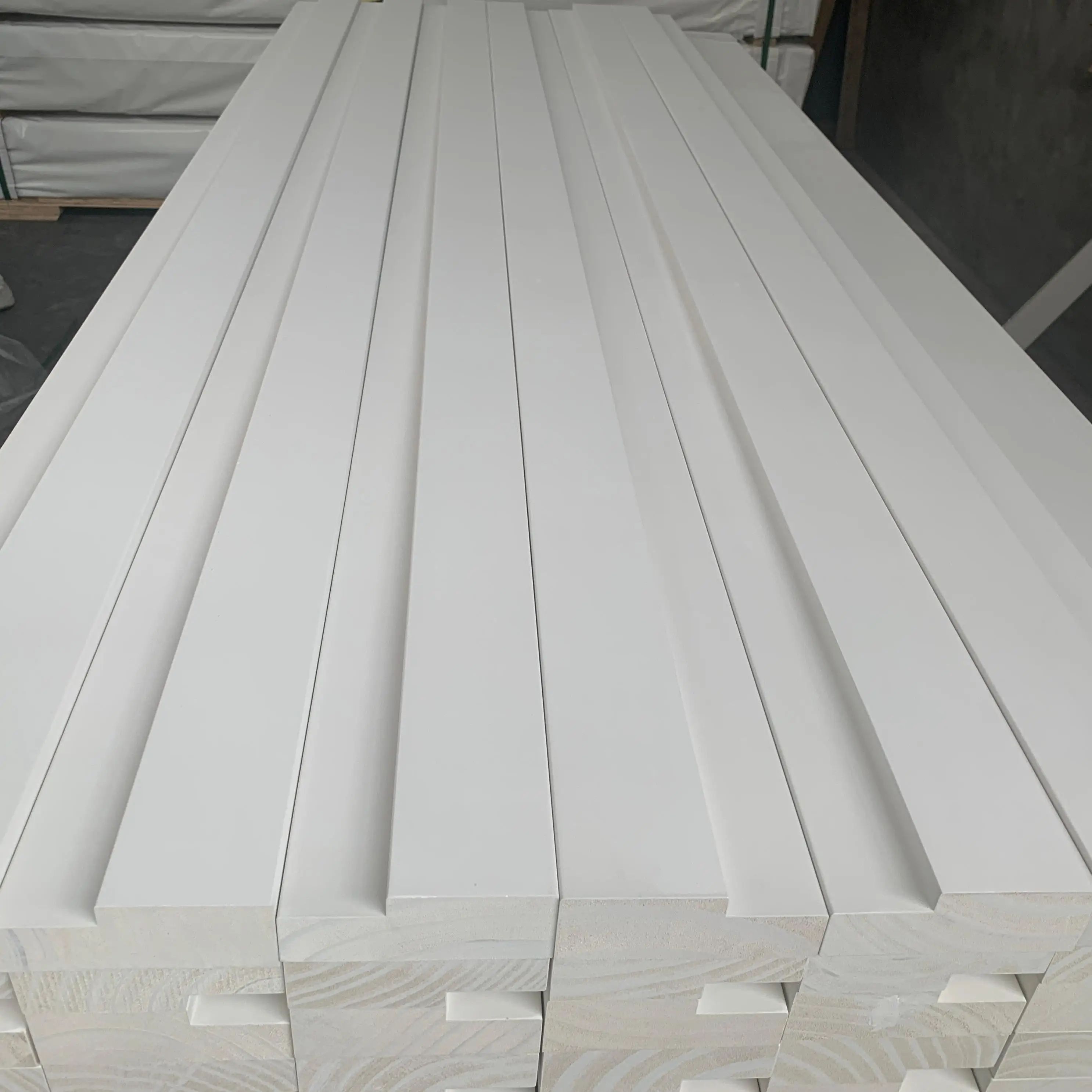 White Primed Pine FJ Wood Single Rabbet Interior Door Jamb