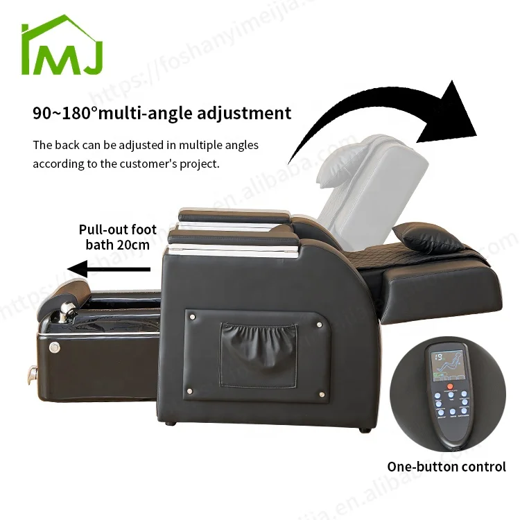 Salon Furniture Nail Foot Massage Spa Multi-function Electric Massage Pedicur Chair