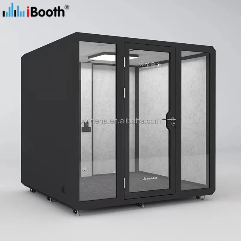Assemble and private phone booth for office cabin working pod soundproof office meeting booth with air fresh system