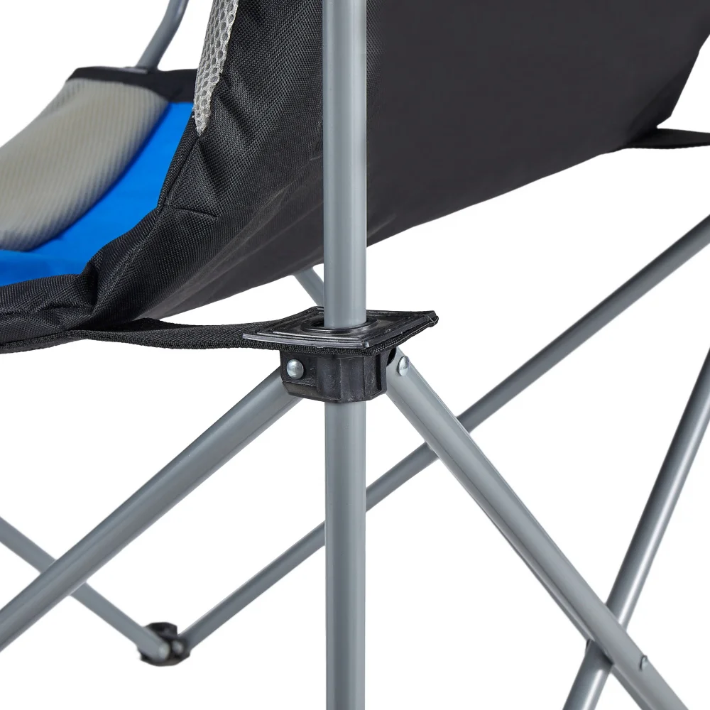HISPEED Kamp Masas Iron Tube Kamp Sandalyesi Custom Logo Foldable Camping Beach Chair with Armrest