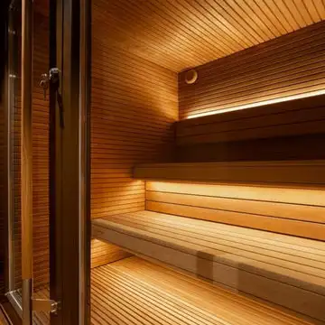 Traditional Red Cedar 6 People Steam Outdoor Cube Sauna