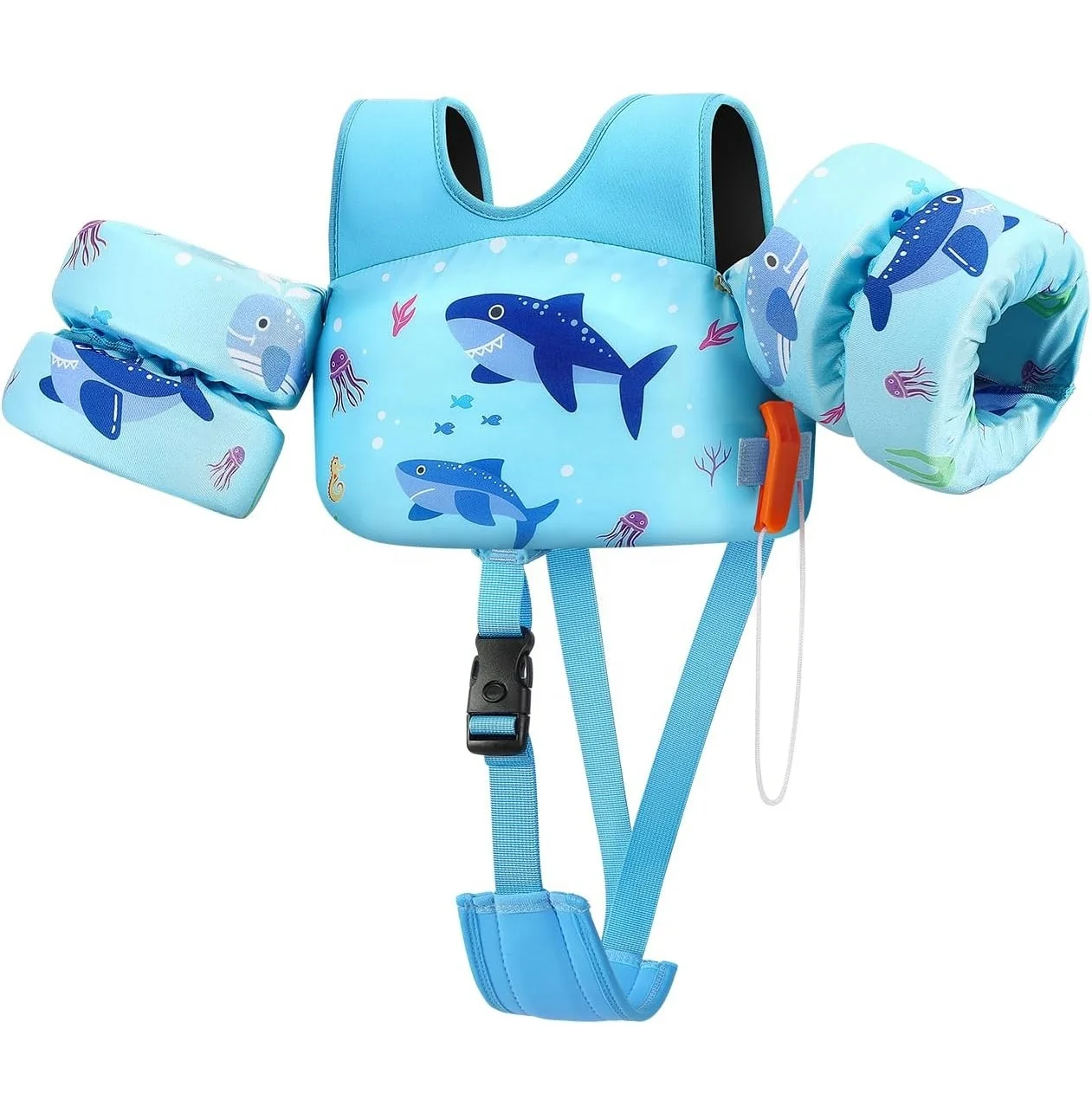Factory high quality custom neoprene swim vest for kids