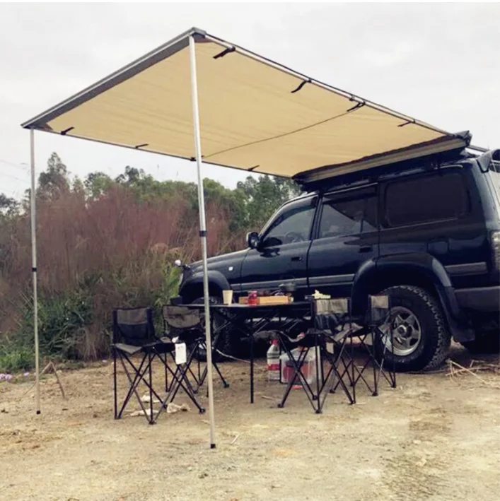 Hot sale outdoor activity shade car outdoor canopy tent foldable car side awning