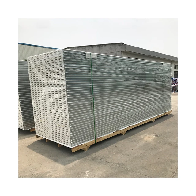 
Weather resistance wall structural insulated mgo eps sandwich panel board mgo sip panel 