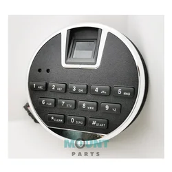 Password and Fingerprint Access Digital Lock for Safes with Magnetic Solenoid Bolt and parts