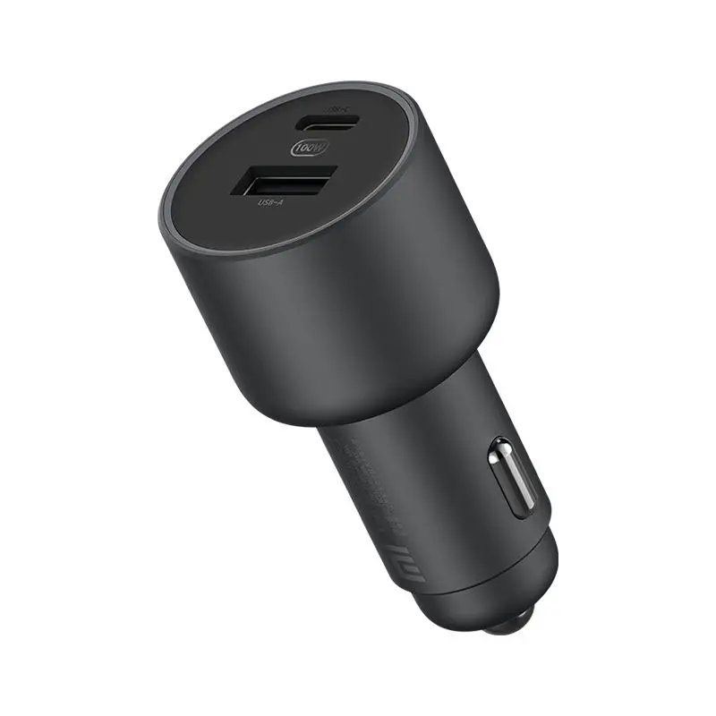 New Original Xiaomi Mi Car Charger 100W 1A1C Fast Charging Dual-port USB-A USB-C Fully Compatible With Smart Device