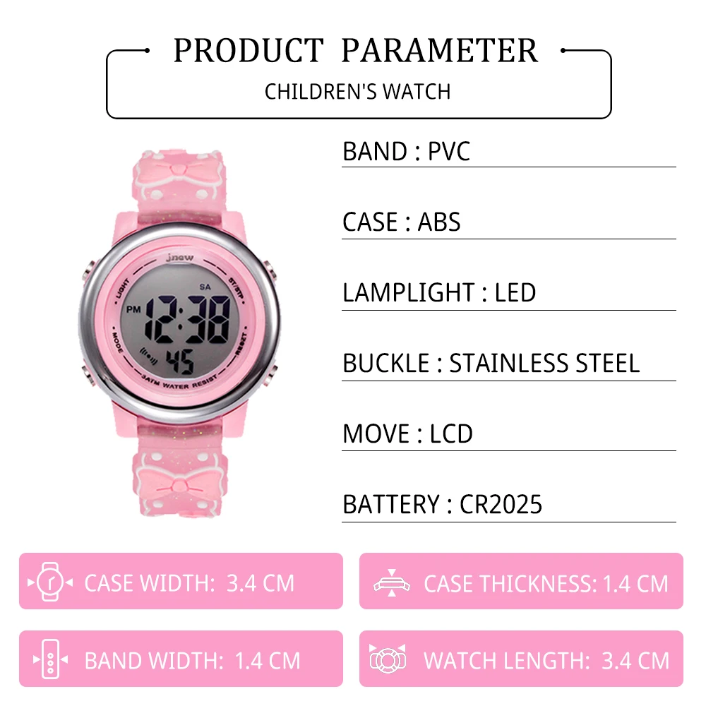 Genuine digital Watches Waterproof Cartoon Digital Watch Children Wrist