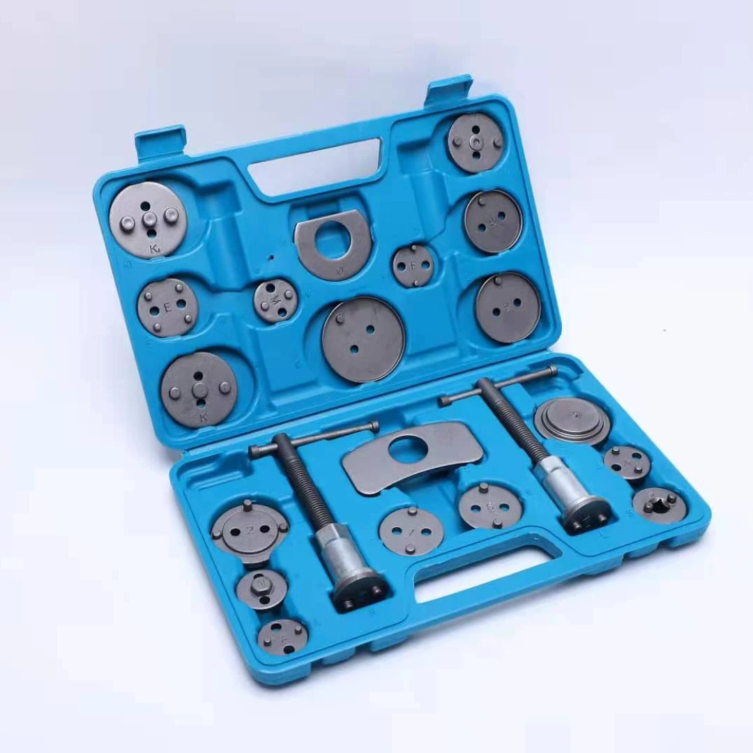 22pcs Universal Disc Brake Caliper Piston Compressor Wind Back Repair Tool Kit for Cars