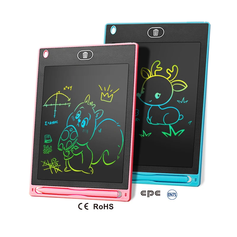 digital writing pad slate for kids notebook for grade 8.5/10/12 inch lcd screen writing tablet
