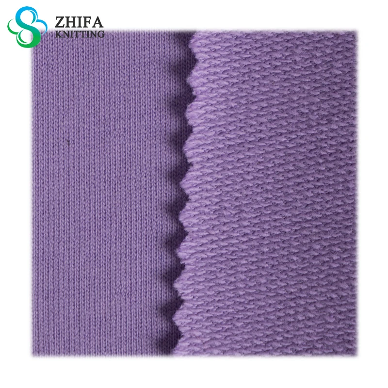 Zhifa 21 Pcs Sweater 100% Pure Cotton Small Terry Cloth Fish Scale Combed Fabric