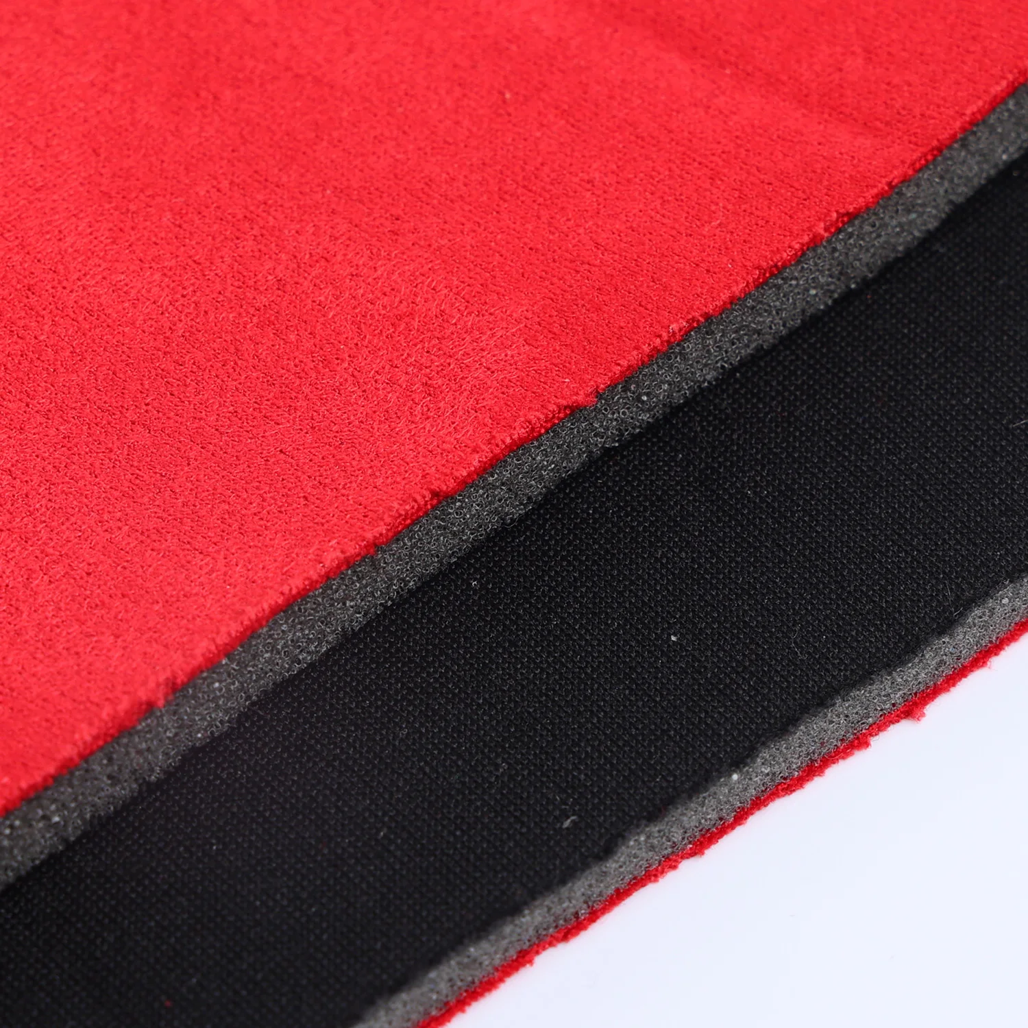 Customized Color Anti Static Polyester Suede Composite Sponge Fabric for Automobile Seat Cushion and Plush Toys