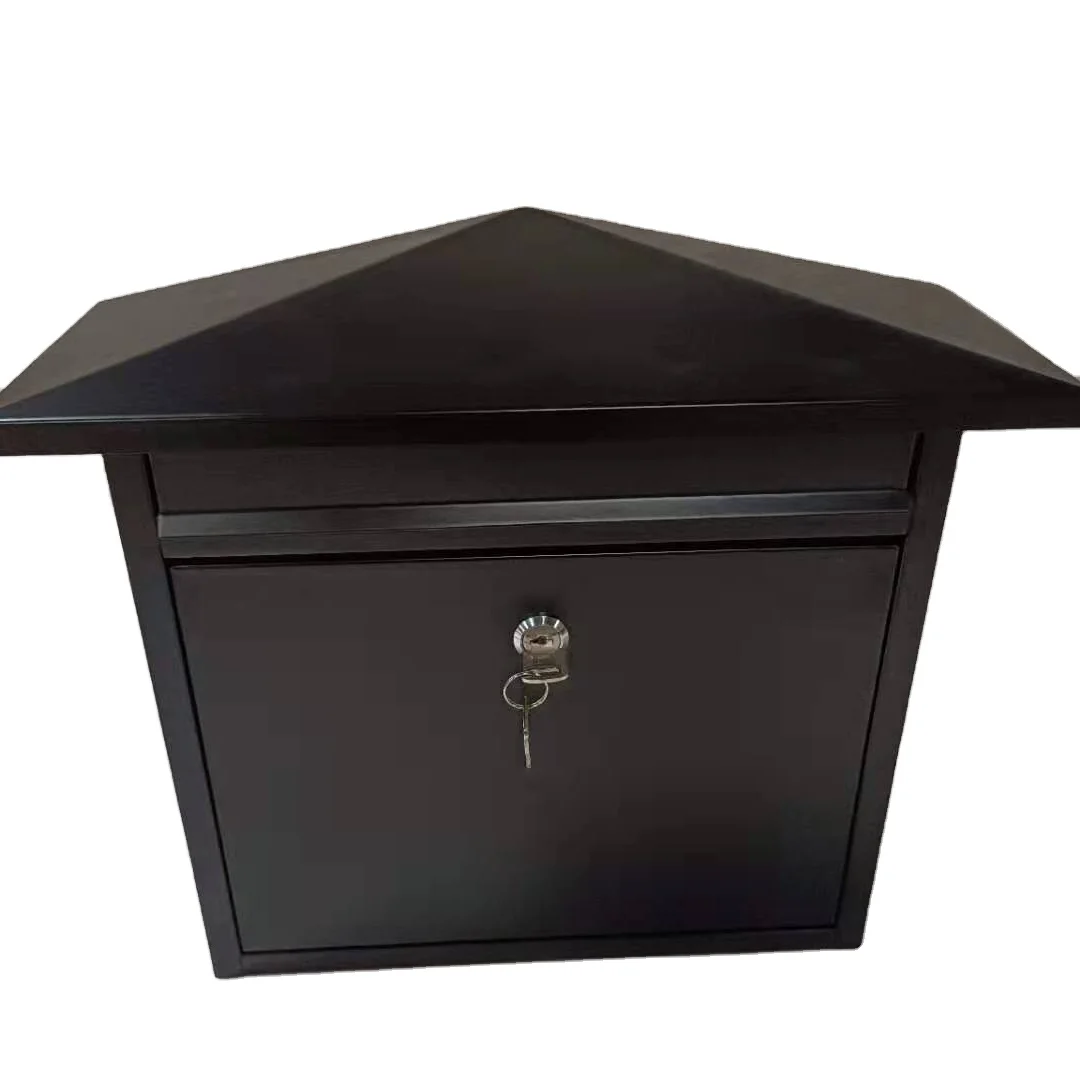 Iron modern mailbox outdoor smart mailbox locker brand new product waterproof mailbox