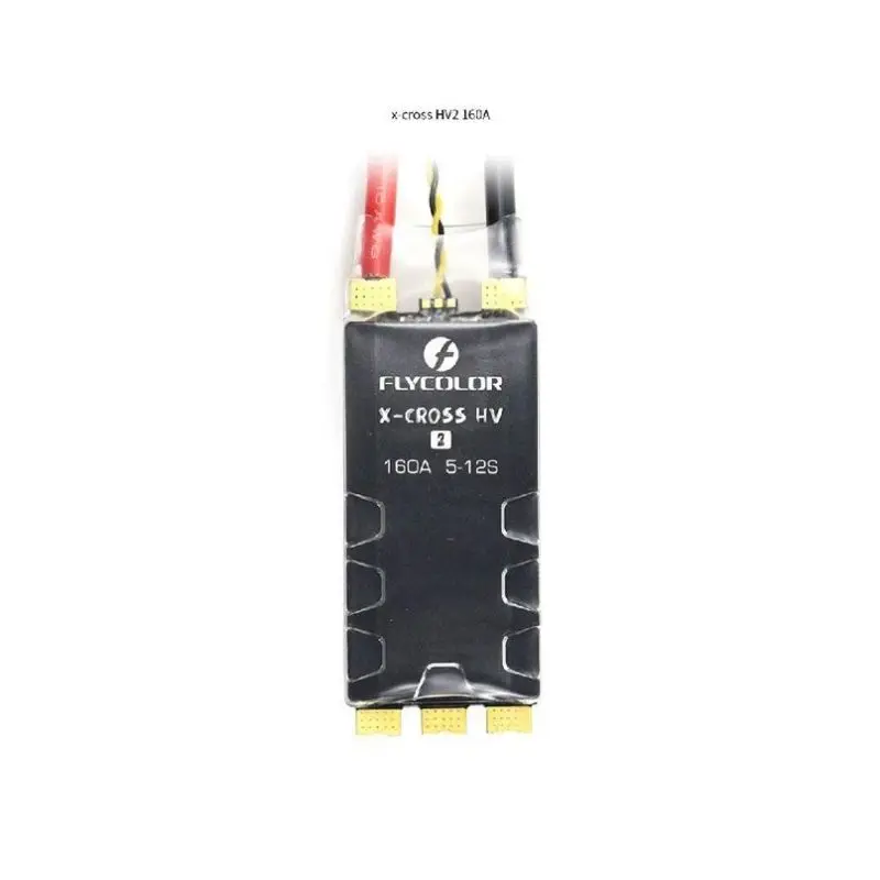 FLYCOLOR X-Cross HV2 120A 160A Blheli 32 5-12S бесщеточный ESC без BEC поддержка телеметрии для FPV гоночного дрона
