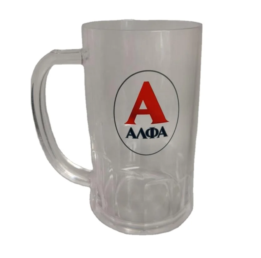 24oz beer glass plastic