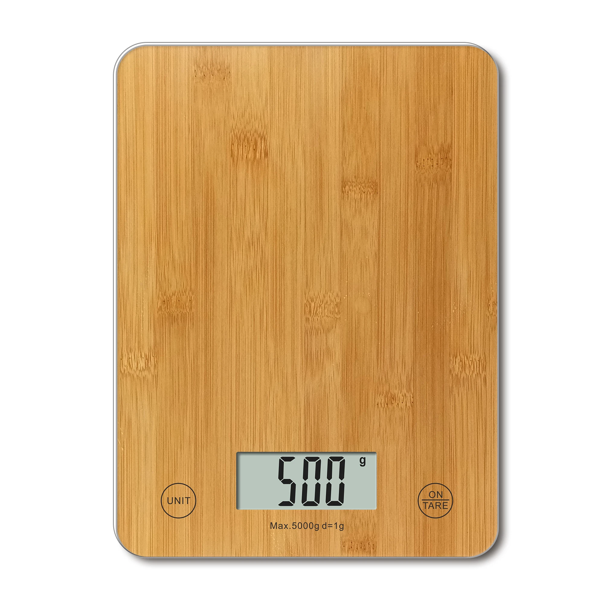 Precise 3Mm Tempered Glass 0.001Kg 5Kg 11Pound Digital Kitchen Food Scale