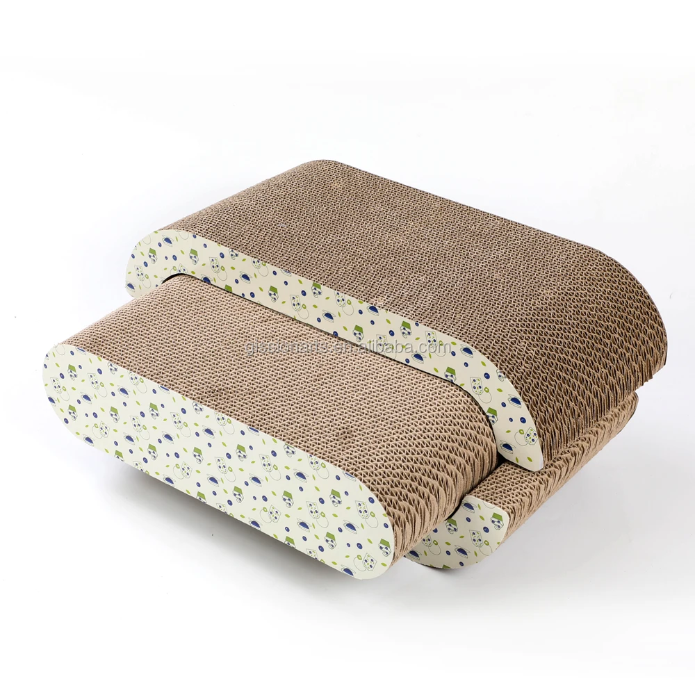 Three Layers of Scratch Boards  Cat Furniture Supports Custom Cat Scratcher