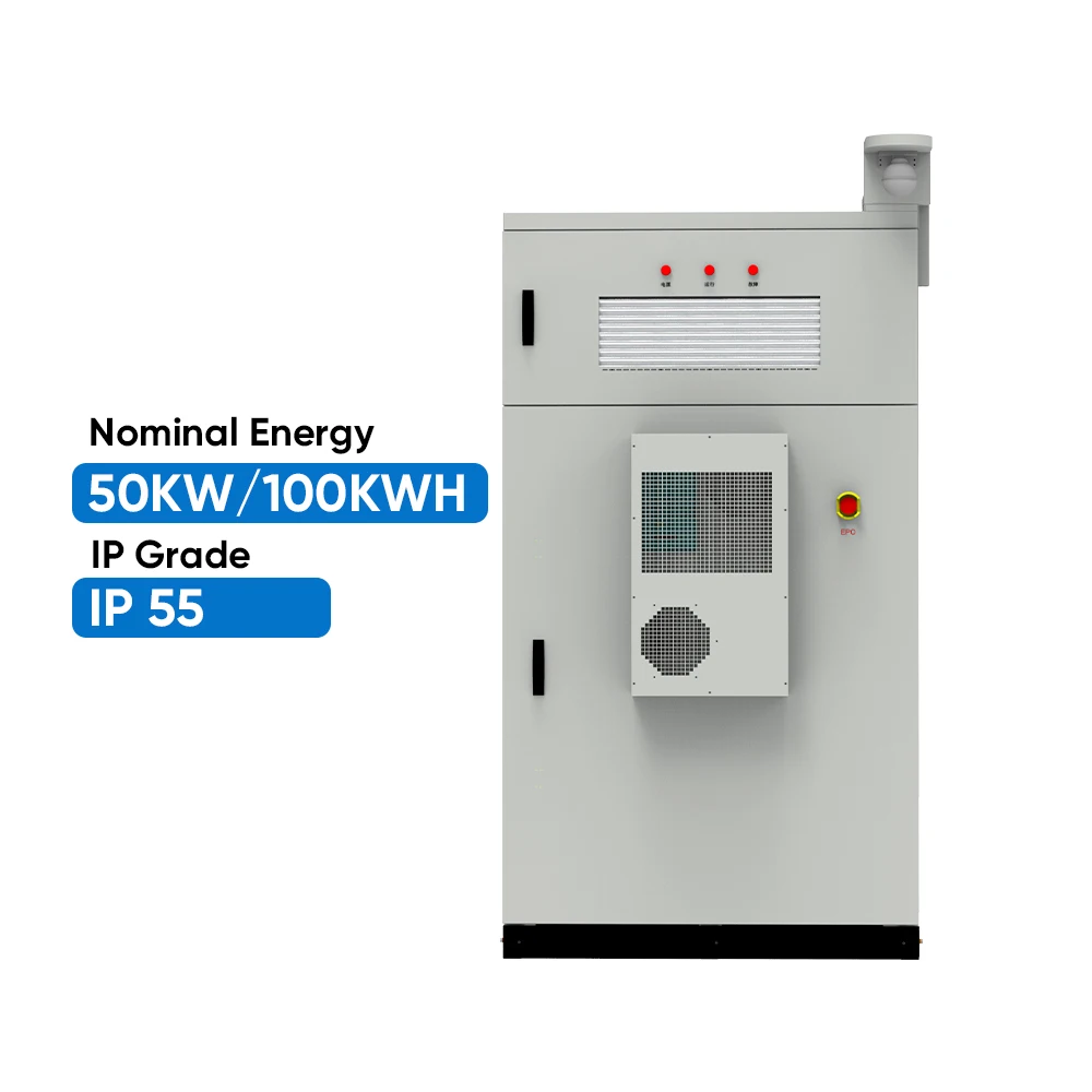 50kW 100kWh Solar Backup Power Bank Station Ess Ups Lifepo4 Lithium Battery Storage Cabinet