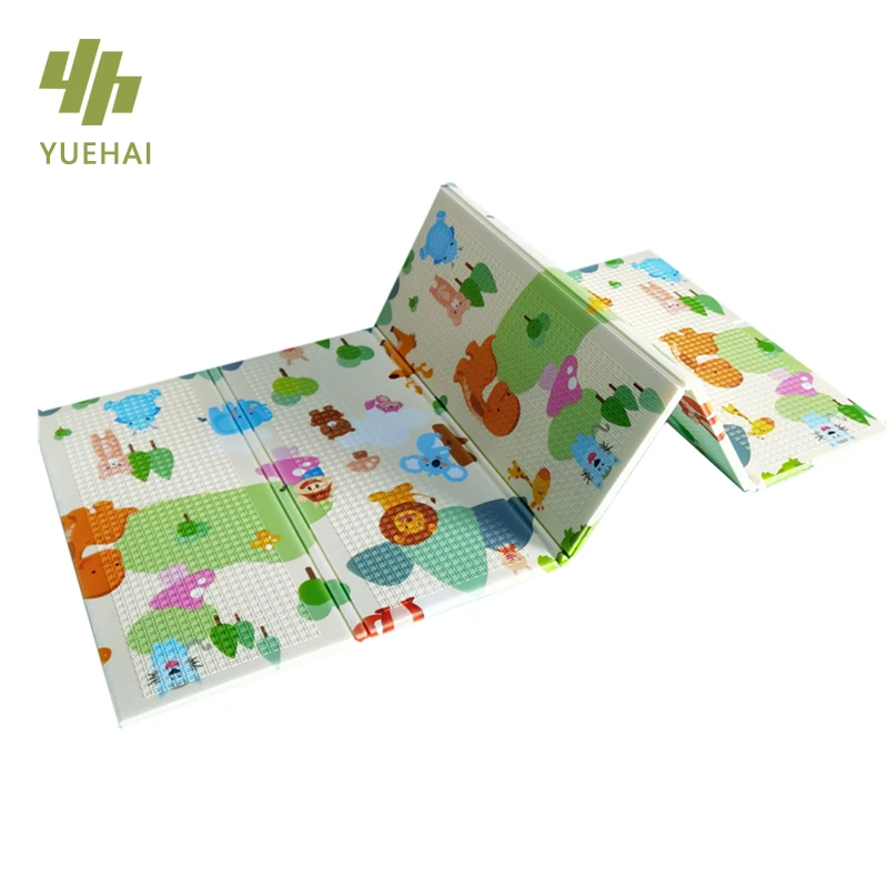 YUEHAI Factory Made Washable heat insulation multifunction soft baby carpet play mat xpe