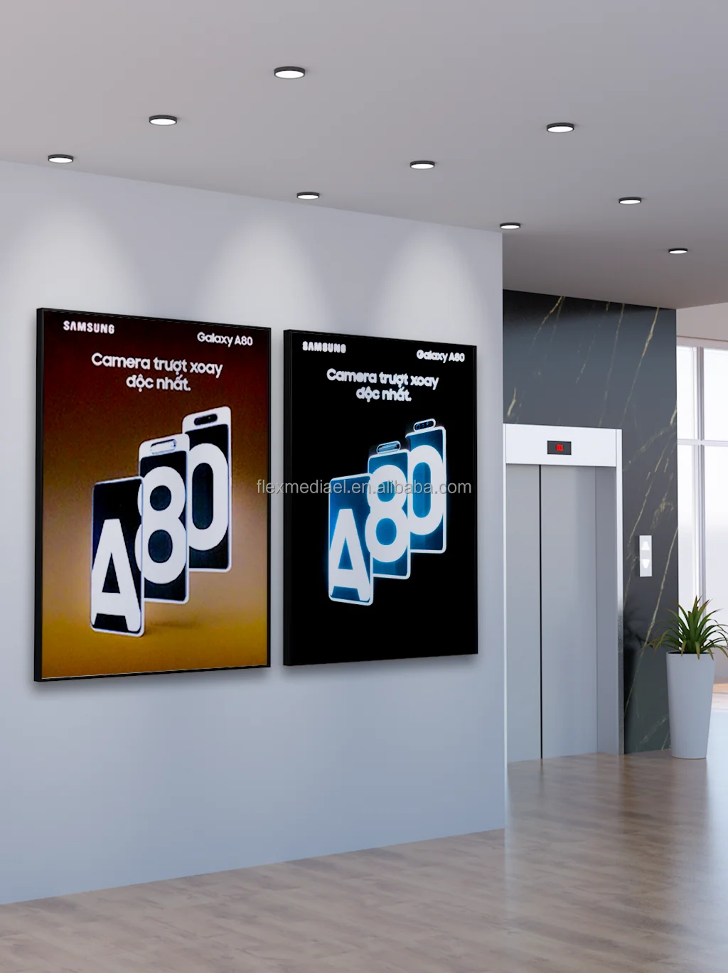 flash glow indoor outdoor advertisement poster EL sheet for advertisement light box menu bill hotel brochure