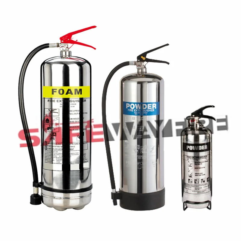 Excellent Efficiency Superior Quality Clean Agent/Foam/Water Wet Chemical Stainless Steel SUS 304 Fire Extinguisher