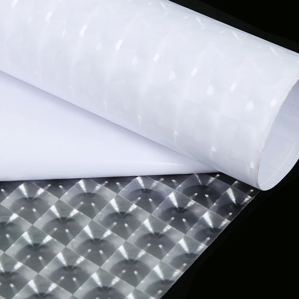 Aoli Soft Texture Translucent 3D Glitter Cold Laminating Film Roll Flexography Hologram Photo Moisture Proof Glossy