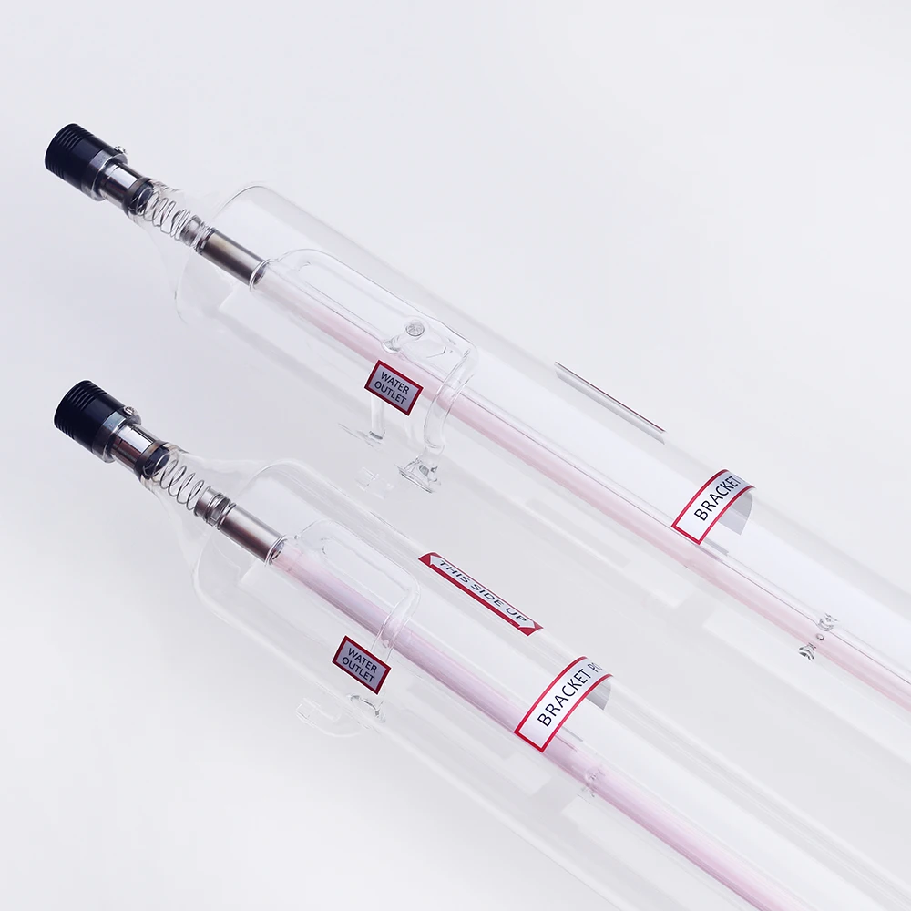 15000Hours Bejing HM Tube Laser CO2 60Watt 75W 80Watt 1100mm 90W 1250mm 18 Months Warranty Glass-to-Metal Head Hard Seal