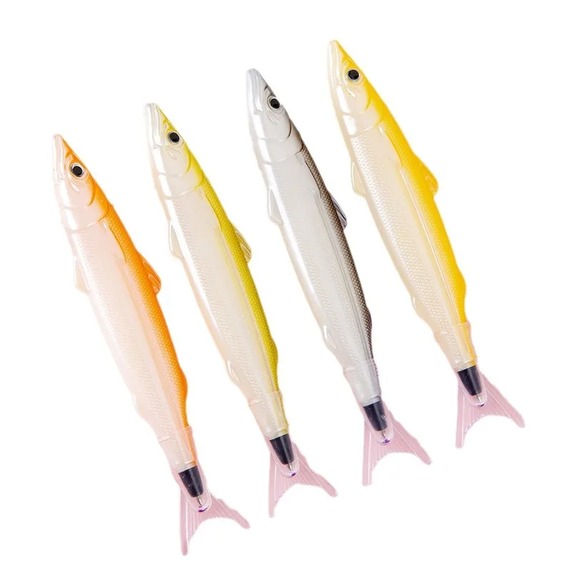 Creative simulation cute salted fish neutral pen Wholesale of student stationery Christmas Final Prize Reward Gifts