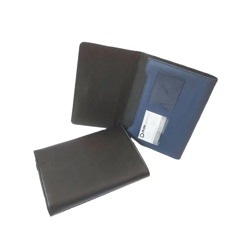 High Quality PU Leather Car Manual Document Folder Made In Dongguan Factory