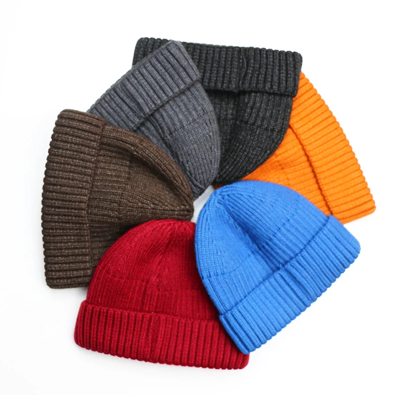 
Spot wholesale woolen hat winter keeping warm Knitted hat Support small batch customization high quality Beanie 