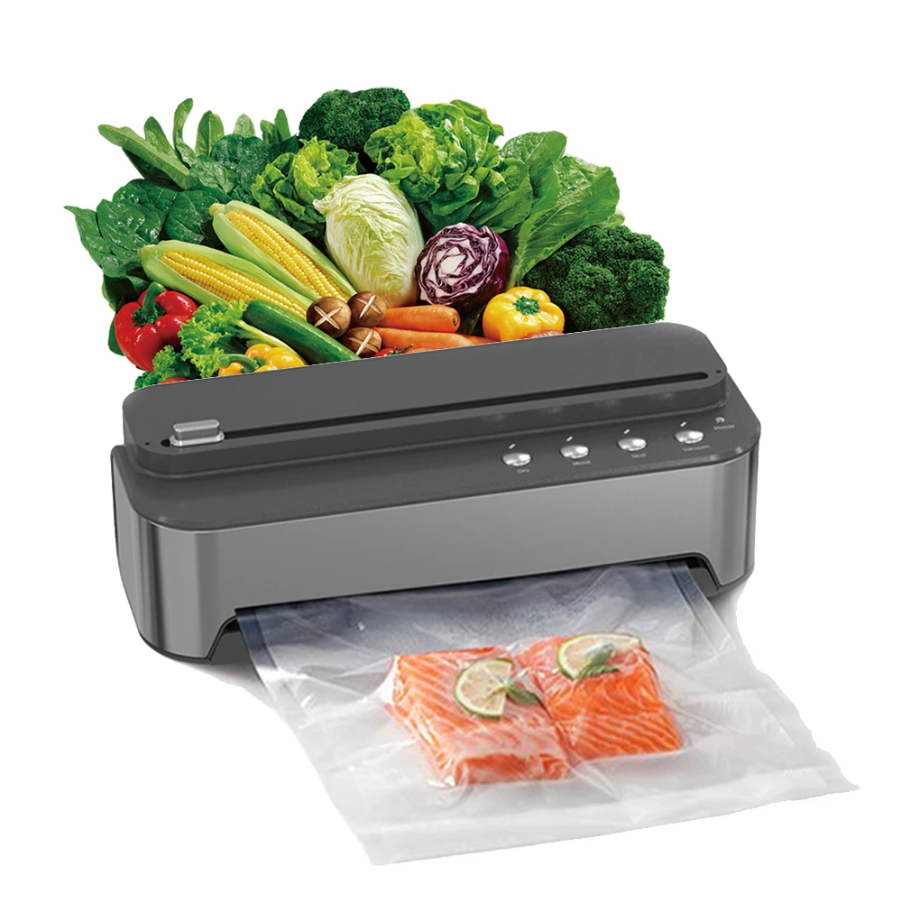 Kitchen Appliance  Multifunctional Food Vacuum Sealer With Moist&Dry Mode and External VAC for Jars and Containers Easy to Clean