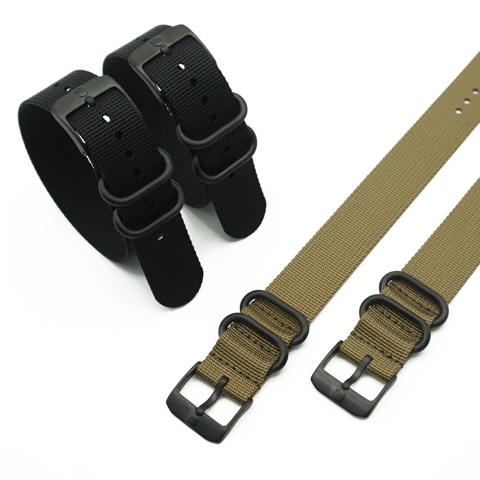 Custom Colors Heavy Duty Design Nylon Watchband  Nylon Watch Band Watch Strap Replacement Watch Band