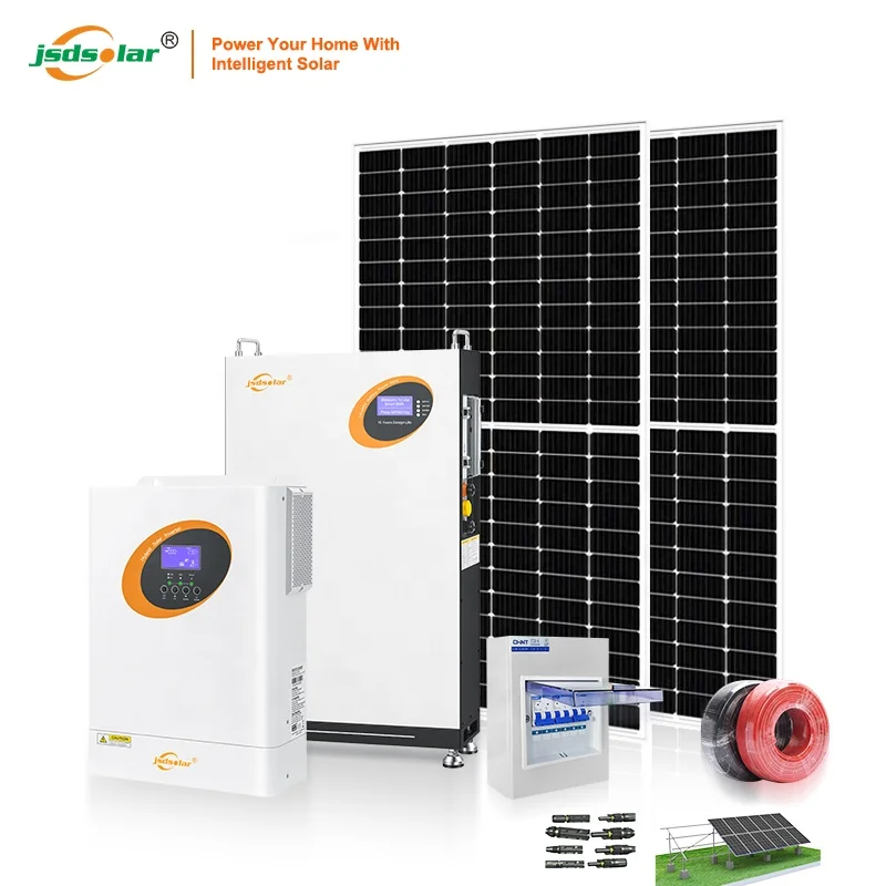5.5kw hybrid inverter 10kwh lithium lifepo4 battery solar energy power storage system